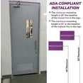 thumbnail image 4 of ADA CENTRAL SIGNS - 6" X4" Maintenance Room Sign - ADA Compliant Tactile Graphics Grade 2 Braille Text Maintenance Supplies Sign | Wall Mount IT Room Signs for Office, Hotel, Schools, and Warehouse, 4 of 7