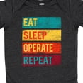 thumbnail image 4 of Inktastic Surgeon Surgical Nurse Eat Sleep Operate Repeat Boys or Girls Baby Bodysuit, 4 of 5
