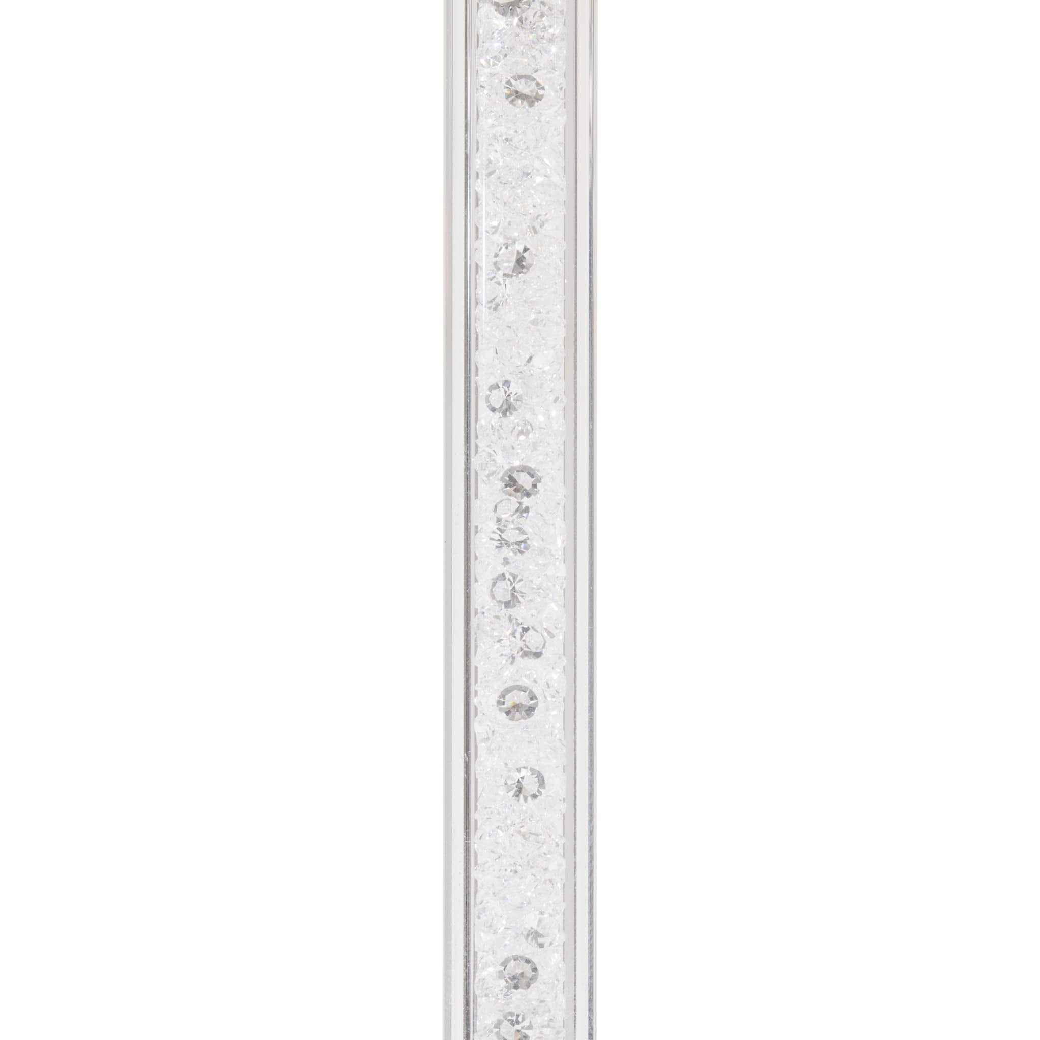 Sparkles Home Rhinestone Crystal Filled Stem Toasting Flutes set of 6