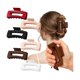 thumbnail image 1 of wonima11 6 Pcs Cloud Claw Clip for Women 4.1 Inch Large Soft Flexible Hair Clip for Women Silicone Square Non Slip Barrettes Ponytail Hairpins for Thick Thin Curly Hair, 6 Colors, 1 of 1