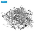 thumbnail image 3 of Uxcell Safety Pins 1.18 Inch Nickle Plated Small Sewing Pins Silver Tone 200Pcs, 3 of 5