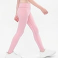 thumbnail image 5 of XXWXYD Kids Girls Leggings Spring Skinny Stretc𝗁y High Waist Ankle Length Yoga Pants Seamles Loung𝖾 Footless Tights Comfortable Workout Leggings, 5 of 5