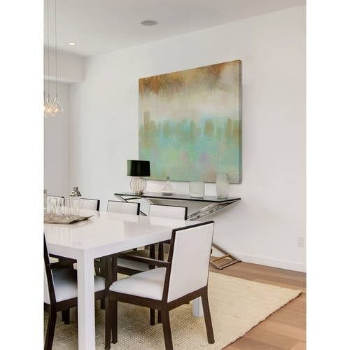 Marmont Hill "City Mood" by Rick Novak Painting Print on Wrapped Canvas