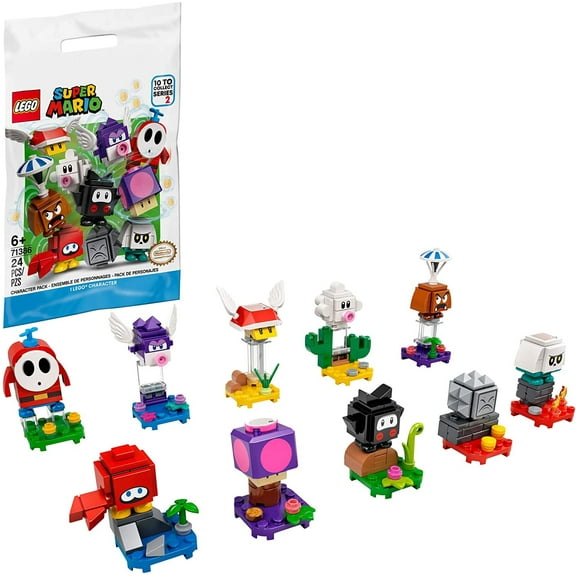 LEGO Super Mario Series 2 Collectible Character Packs - Complete Set of 10 (71386)