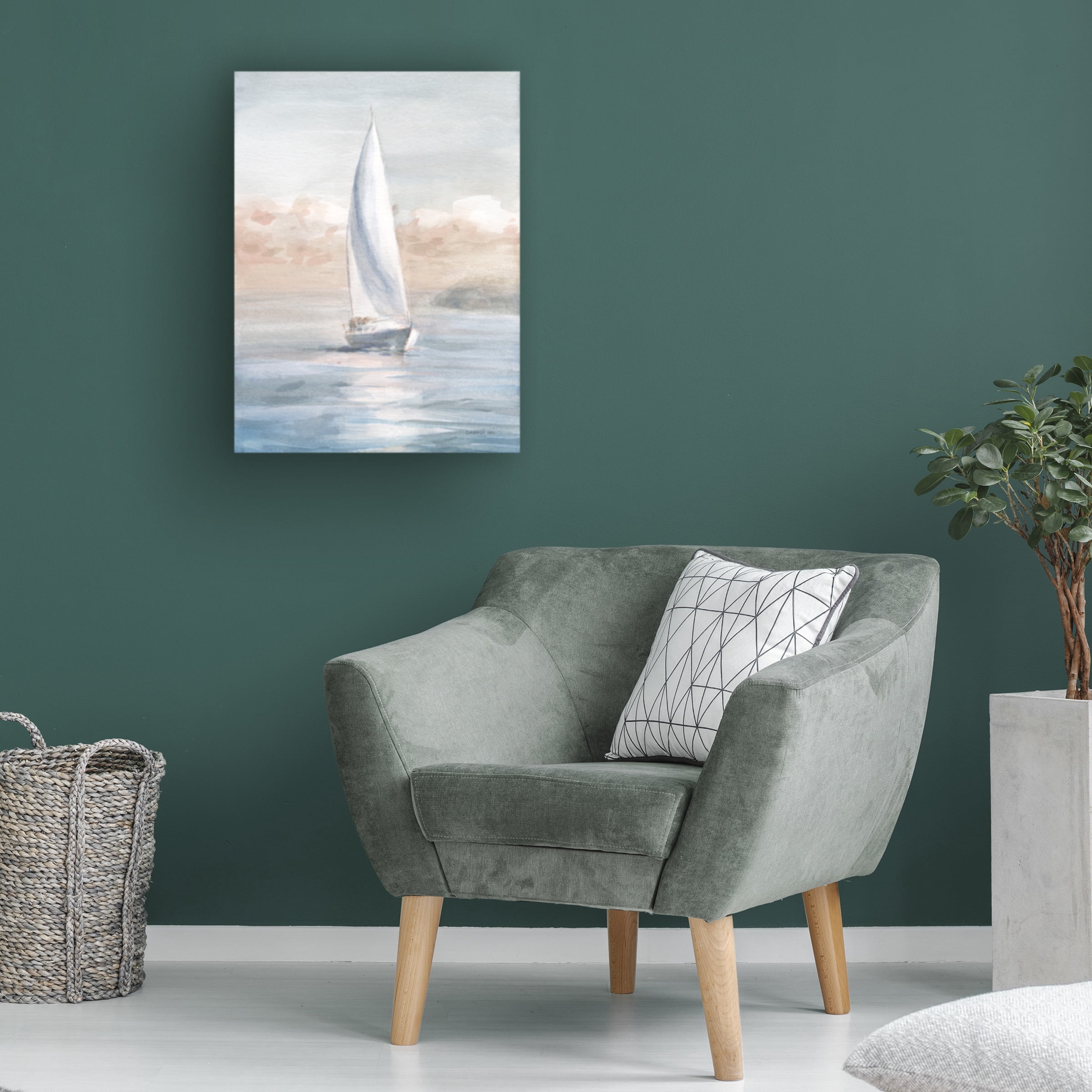 Danhui Nai 'Full Sail II' Canvas Art