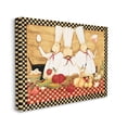 thumbnail image 3 of Vintage Chefs Checkered Kitchen Food & Beverage Graphic Art Gallery Wrapped Canvas Print Wall Art, 3 of 7
