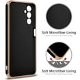 thumbnail image 5 of for Samsung Galaxy A14 5G Case Black Plating Mental Ring Kickstand Luxury Case Soft TPU Shockproof Back Electroplate Cover Galaxy A14 5G Case for Girls Women, 5 of 12