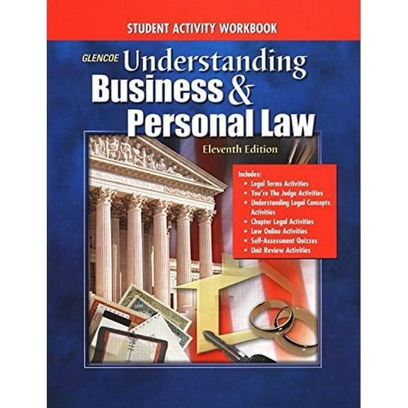 Pre-Owned Understanding Business and Personal Law: Student Activity Workbook Paperback - USED