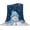 Navy Blue Light Blue, variant on Christmas Snowman with Cap Blanket Super Soft Flannel Fleece White Snowflake Blanket Lightweight Cozy Warm Fuzzy Plush Navy Blue Light Blue Microfiber Blankets for Couch Bed Sofa 40x50inch