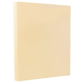 Canary Yellow Vellum Bristol Index 110lb 8.5 x 11 Cardstock - 50 Pack - by Jam Paper