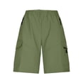 thumbnail image 6 of Men's Hiking Cargo Shorts Quick Dry Outdoor Travel Shorts for Men with Four Zippered Pockets and Reinforced Seams for Fishing Camping Casual Army Green L, 6 of 6