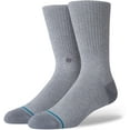 thumbnail image 2 of Stance Icon 3 Pack Socks - Grey Heather, 2 of 4