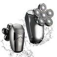 thumbnail image 2 of Men's Whole Body Wash Electric Shaver Six-Bade Head Shaver Multifunction LCD Digital Display Shaver Set, 2 of 7