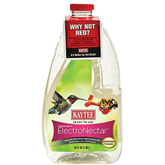 Kaytee Hummingbird Ready to Use Electro Nectar, 64-Ounce