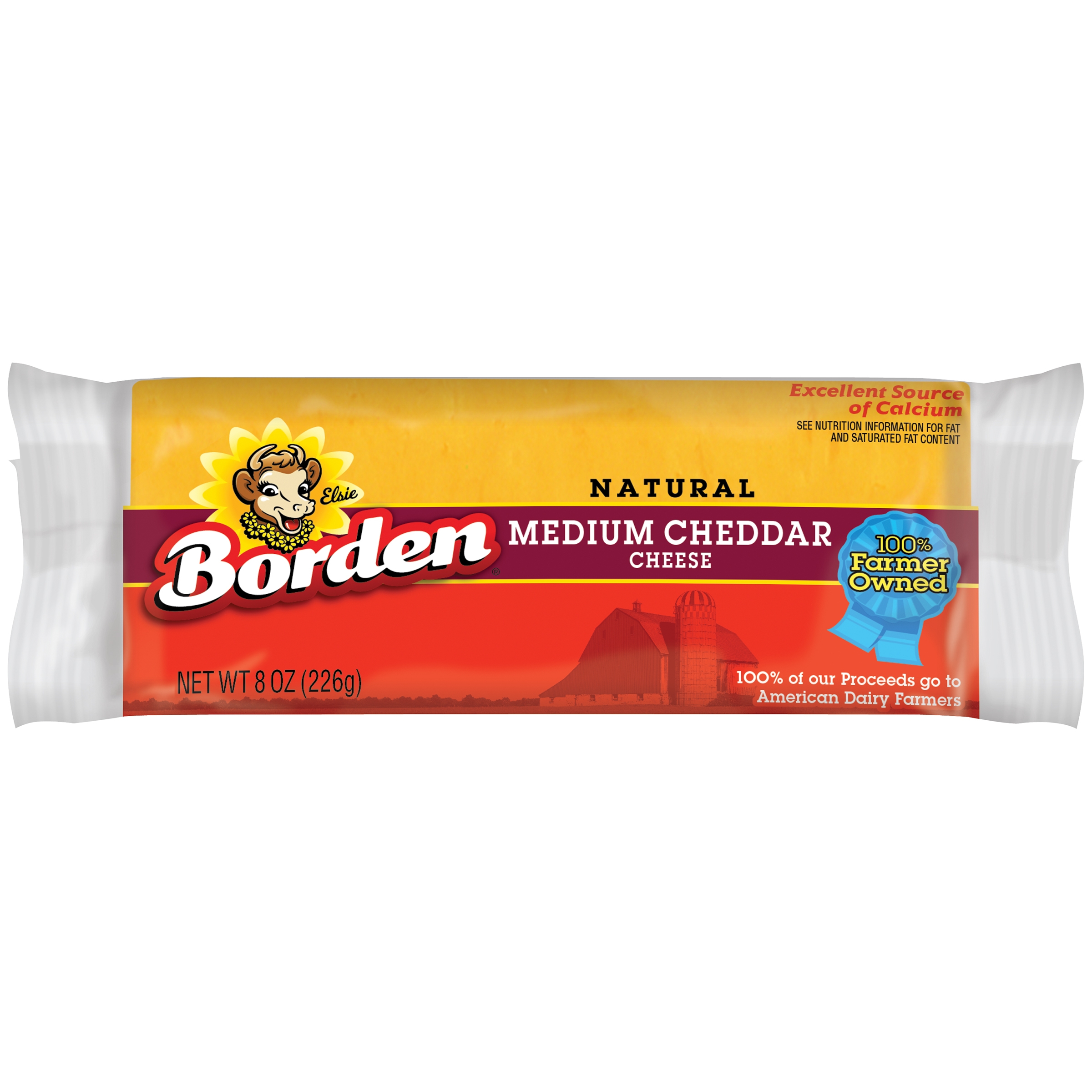 Dairy Farmers of America Borden Cheese, 8 oz