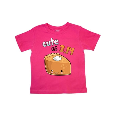 

Inktastic Cute as 3.14 Pi Day Pumpkin Pie Pun Gift Toddler Boy or Toddler Girl T-Shirt