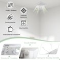 thumbnail image 3 of Cubierta de rejilla de plástico para baño SurpLee C350GN para Broan-NuTone, 3 of 7