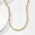 thumbnail image 4 of Ross-Simons Italian 3mm 14kt Yellow Gold Elongated Cable-Link Necklace, Women's, Adult, 4 of 5