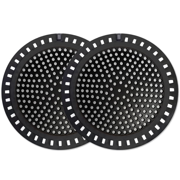 Seatery 2 Piezas Colador De Drenaje De Cabello Para Ducha/Colador/Cubierta/Filtro/Trampa Colador De Drenaje De Bañera Colector De Cabello Tapón Para Fregadero De Baño/Drenaje De Piso Protector De Dren