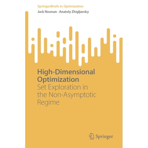 Springerbriefs in Optimization High-Dimensional Optimization: Set Exploration in the Non-Asymptotic Regime, (Paperback)