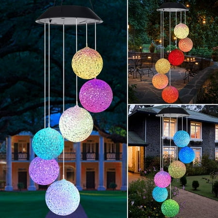 

Color Changing LED Solar Power Lamp Crystal Ball