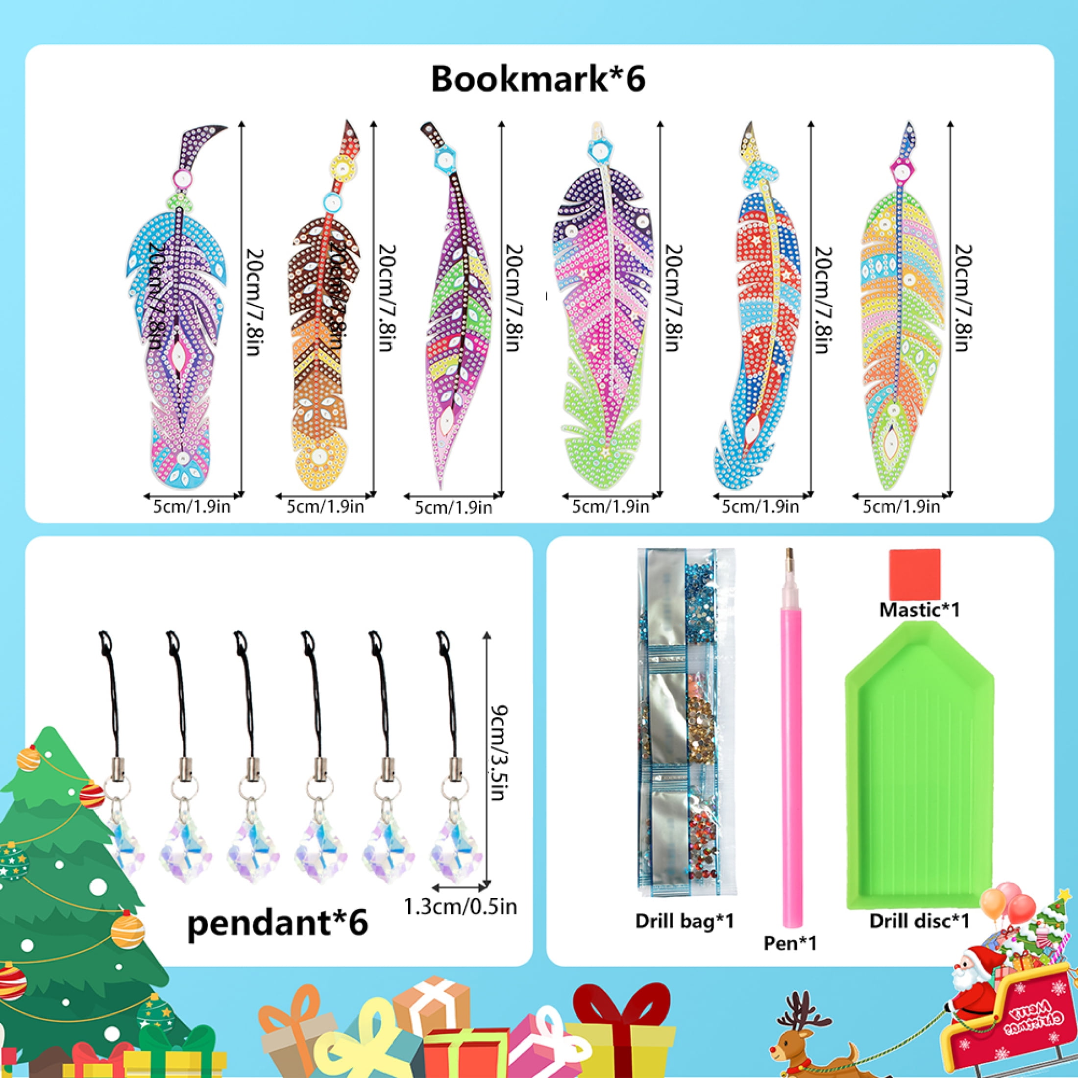 Unique Wizard Acrylic Bookmarks – Perfect Gift For All Ages – Brownie  Dreams Designs