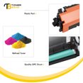 thumbnail image 6 of Toner Bank 12-Pack Compatible Toner for HP CE320A 128A LaserJet Pro CP1525N CP1525NW CM1415FN CM1415FNW MFP Laser Printer (3 * Black,3 * Cyan,3 * Magenta,3 * Yellow), 6 of 9