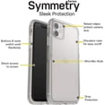 thumbnail image 6 of OtterBox Symmetry Clear Series Case for iPhone 11 Only - Non-Retail Packaging - Stardust, 6 of 7