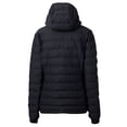 thumbnail image 3 of Women's-Cutter & Buck  Black Real Salt Lake Mission Ridge Repreve Eco Insulated Hooded Puffer Jacket, 3 of 3