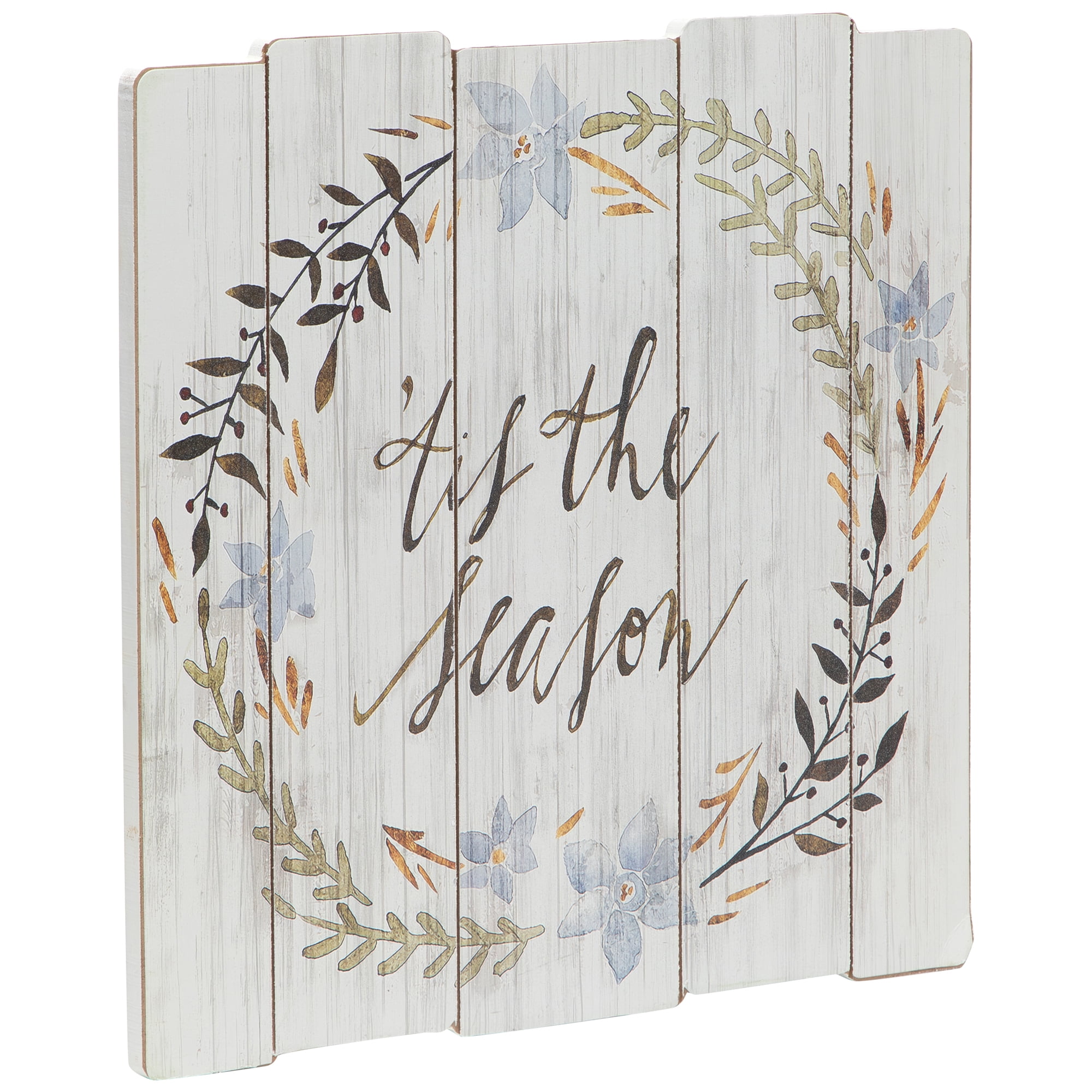 Northlight Tis the Season Christmas Wall Decoration - 12"