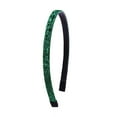 thumbnail image 5 of JZROCKER 8Pcs Women Girls Colorful Thin Headband Glitter Sequins Non-Slip Teeth Hair Hoop, 5 of 12