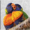thumbnail image 1 of Cuadro Decorativo - Dúo Tropical Jr Impresión en canvas, estrechado, 1 of 2