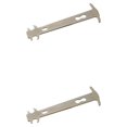 thumbnail image 1 of Transemion Bike Chain Checker Wear-resistant Wear Indicator Rust-resistant Cycling Chains Repair Tool Steel Cycle Measurement Silver 2Set, 1 of 6