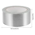 thumbnail image 4 of Thermal Insulation Tape Pipe Silver Tape for Duct Tape for Air Conditioner Duct Ducting Aluminum Foil Tape, 4 of 6