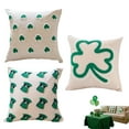 thumbnail image 4 of St. Patrick's Day Pillow Covers (3 Optional) /Irish Hat 3D Embroidered Holiday Decor Cushion Cases,Washable Green Theme Pillow Shams, 4 of 6