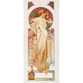 thumbnail image 3 of Vintage Apple Collection 8x14 Black Modern Framed Museum Art Print Titled - Mucha Perfume, 3 of 5