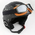 thumbnail image 3 of Motorcycle Riding Goggles Vintage Leather Aviator Glasses Scooter ATV Outdoor Eyewear, 3 of 7