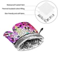 thumbnail image 7 of Oven Mitts and Pot Holders 4 Piece, Colorful Tie Dye Stained Glass A High Heat Slip Resistant Oven Mitt and Trivets Set Kitchen Oven Glove Pot Holders for Cooking Baking Grilling, 7 of 7