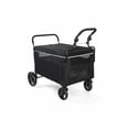 thumbnail image 2 of EliteEdge 2-in-1 Push-Pull Pet Wagon with Wheels,200lbs Large Dog Wagon Stroller, Foldable All-Terrain Stroller for Large & Medium Dogs, Outdoor Walks, Camping, Blue, 2 of 9