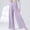Purple, variant on Work Pants Women Womens Pants Wide Leg Fashion Womens Casual Solid Color Elastic Loose Pants Straight Wide Leg Trousers Pants