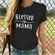 thumbnail image 2 of Blusa suelta estampada con cuello redondo y manga corta para mujer OAVQHLG3B Store  lin121212, 2 of 5
