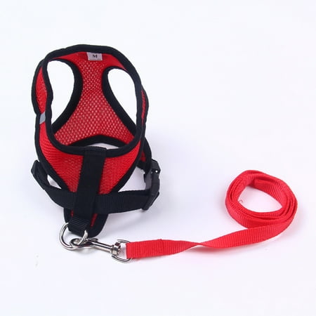 Sit Harness - Dog Leash Dog Harness,Kapmore Pet Vest Set Dog Safety Vest Harness with Matching Leash for Dogs & Cats