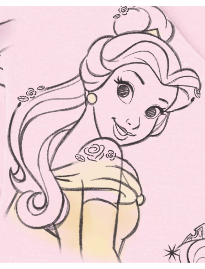 Disney Princess Head Shots Casual Dress (Toddler Girls & Little Girls) - image 5 of 6