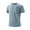 Blue, variant on Men's Summer Casual Shirts Dry Quikly Short Sleeve Casual Shirts Crewneck Neck Regular Fit Tops Dress Shirts for Hiking Fishing, Summer Flex Relaxed Breathable Men's Athletic Shirts