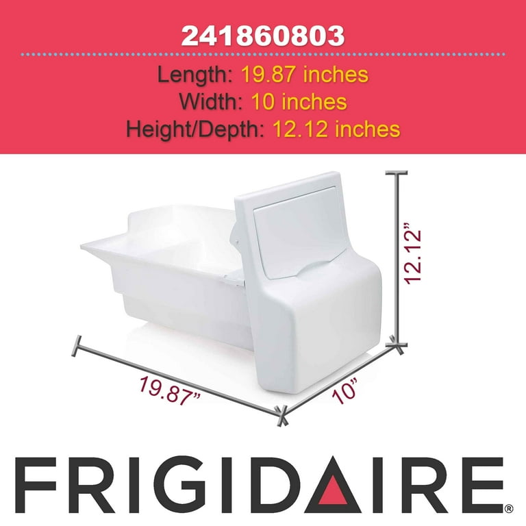 Genuine Frigidaire 241860803 Refrigerator Ice Bin Assembly 