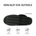 thumbnail image 4 of Dream Pairs Women's Waterproof Platform Slippers Genuine Suede Fuzzy Easy-Cozy Memory Foam Shoes for Indoor & Outdoor, 4 of 6