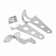 thumbnail image 2 of 2 soportes para faros de motocicleta, horquilla de carreras, 28 mm-34 mm, aptos para Honda Kawasaki (plateados), 2 of 14