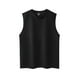 thumbnail image 1 of Camiseta sin mangas con cuello en V para hombre, de punto, con rayas verticales, para fitness, deportes, ocio, ajustada, con cuello en I y hombros anchos., 1 of 5