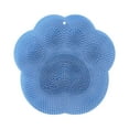 thumbnail image 2 of Depurador de pies de ducha, lavado de pies de silicona, limpia la herramienta de baño de limpieza corporal más grande, cepillo de pies de ducha, para Azul Salvador Lavado de pies de silicona, 2 of 10