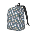thumbnail image 4 of Wukai Cute Rabbit Paper Reusable Cosmetic bag,Travel Toiletry Organizer Capacity,Waterproof Puzzle Bags, 4 of 7
